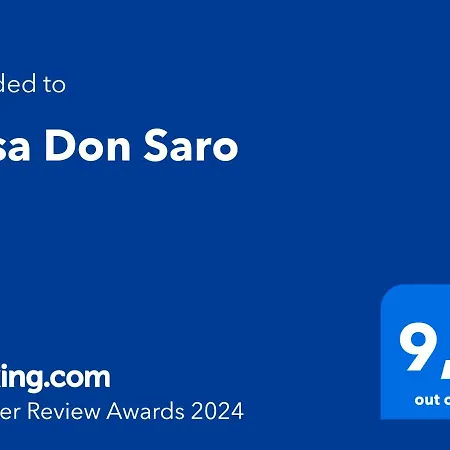 בית נופש Casa Don Saro